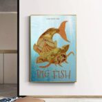 poster big fish vintage 1