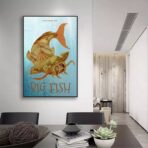 poster big fish vintage 1