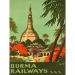 vintage burma poster 1
