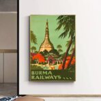 vintage burma poster 1