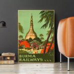 vintage burma poster 1