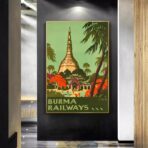 vintage burma poster 1