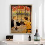 vintage bistro poster 1