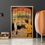 vintage bistro poster 1