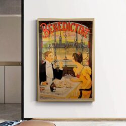 vintage bistro poster 1