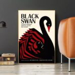 poster schwarzer schwan