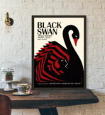 poster schwarzer schwan