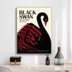 poster schwarzer schwan