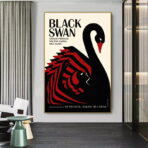poster schwarzer schwan