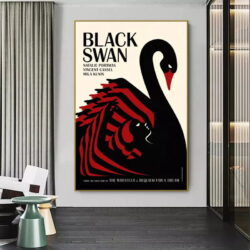 poster schwarzer schwan