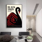 poster schwarzer schwan