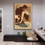 vintage bohemien poster