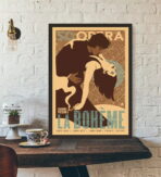 vintage bohemien poster