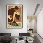 vintage bohemien poster