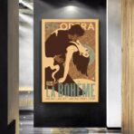 vintage bohemien poster