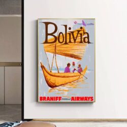 poster bolivien vintage