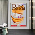 poster bolivien vintage