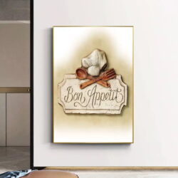 vintage guten appetit poster