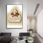 vintage guten appetit poster
