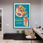 vintage sussigkeiten poster