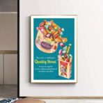 vintage sussigkeiten poster