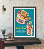 vintage sussigkeiten poster