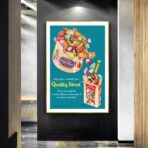 vintage sussigkeiten poster