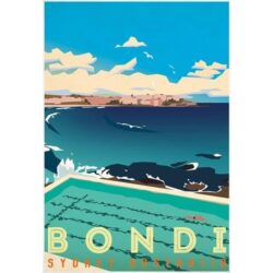 poster bondi beach 1