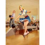 vintage bowling poster 1
