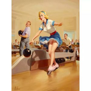 vintage bowling poster 1