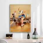 vintage bowling poster 1