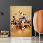 vintage bowling poster 1