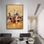 vintage bowling poster 1