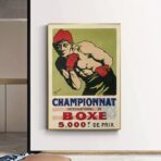 vintage franzosisches box poster