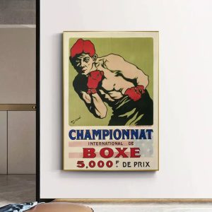 vintage franzosisches box poster
