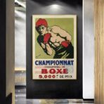 vintage franzosisches box poster