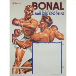 vintage box poster