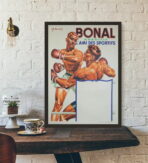 vintage box poster