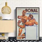 vintage box poster