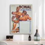 vintage box poster