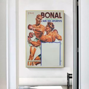 vintage box poster