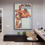 vintage box poster