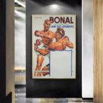 vintage box poster