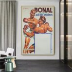 vintage box poster