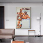 vintage box poster