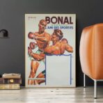 vintage box poster