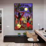 poster brasilien vintage samba