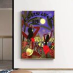 poster brasilien vintage samba