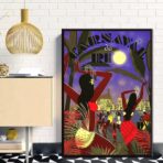 poster brasilien vintage samba