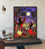 poster brasilien vintage samba